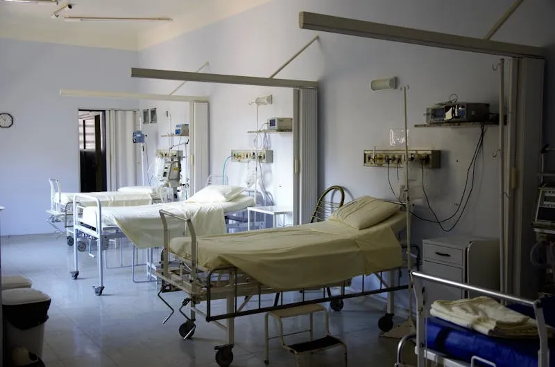 Hospital Bed Sheet — White