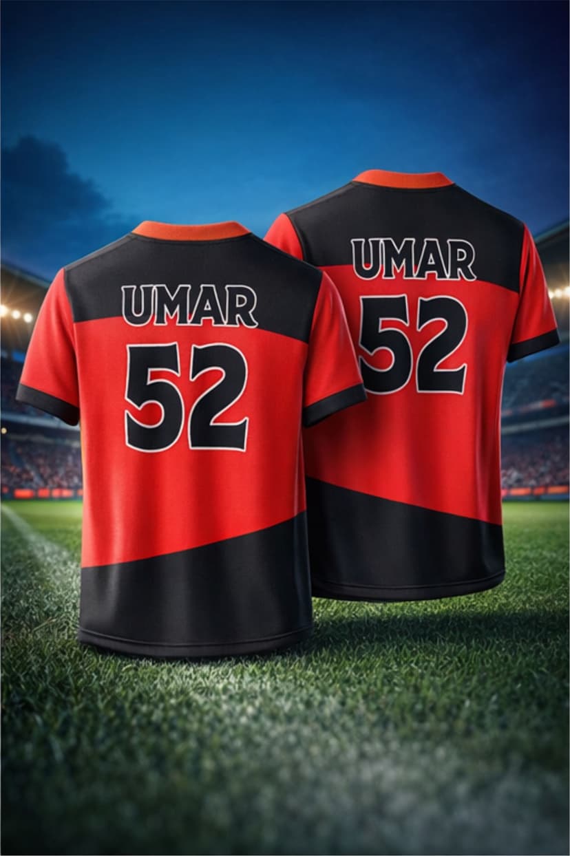 Team Jersey — Orange & Black Training