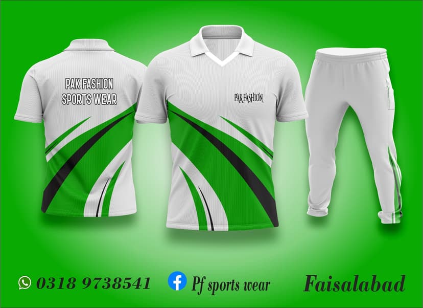 Cricket Team Kit — Yellow & Black with Trousers