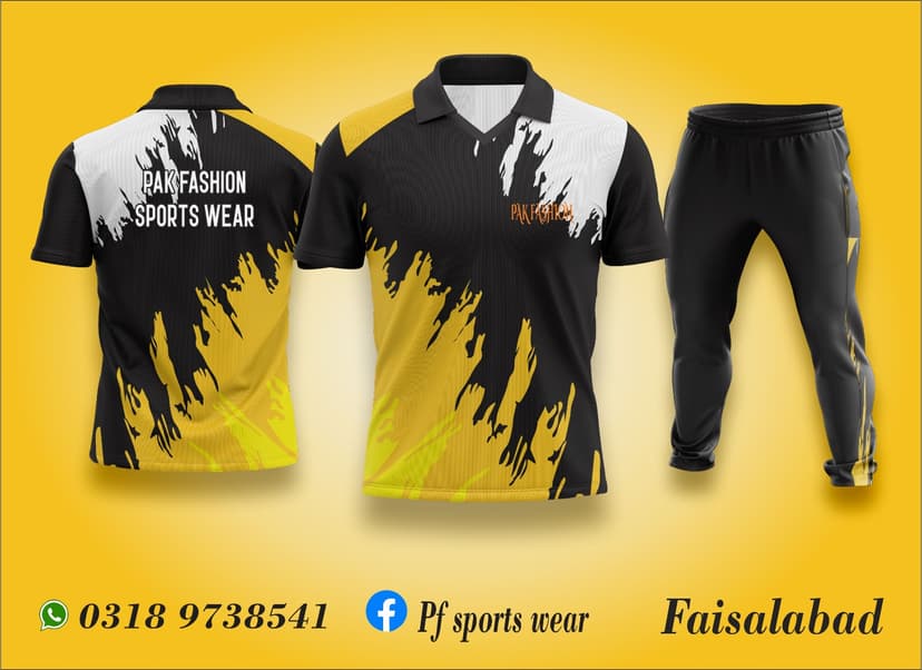 Cricket Team Kit — White & Green with Trousers